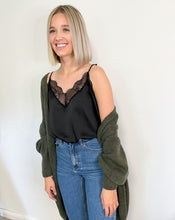 Lade das Bild in den Galerie-Viewer, Strickjacke, khaki