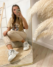 Lade das Bild in den Galerie-Viewer, Plateau Sneaker, weiß/grau/blau