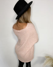 Lade das Bild in den Galerie-Viewer, Strickpullover oversize, apricot