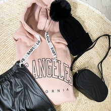 Lade das Bild in den Galerie-Viewer, Hoodiekleid, rosa