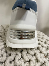Lade das Bild in den Galerie-Viewer, Plateau Sneaker, weiß/grau/blau